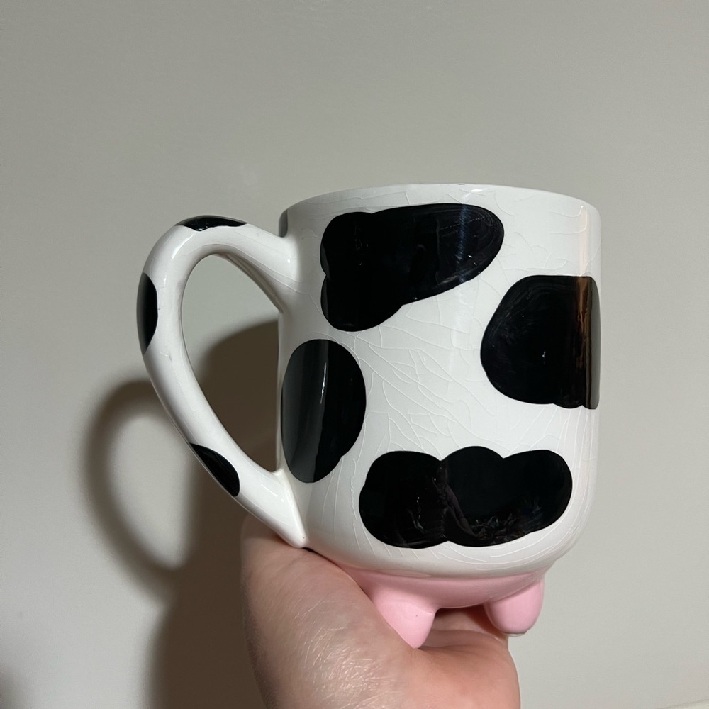 Cow Print Ceramic Mug